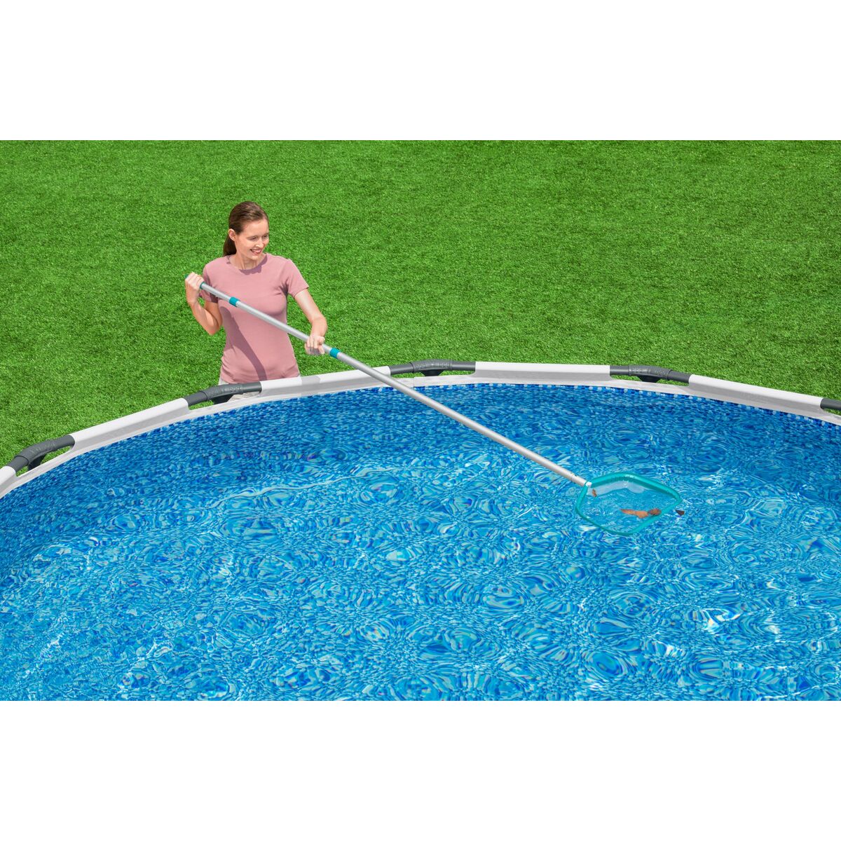 Bestway Pool lövhåv 40x34 cm Trädgård 58659 - 4