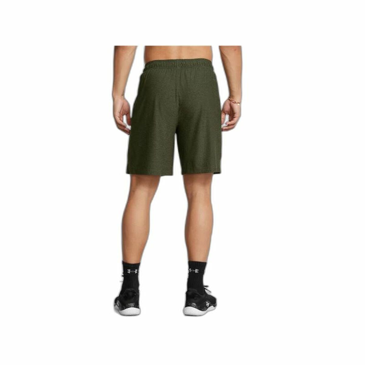 Sportshorts för män Under Armour Tech Vent Oliv - 4