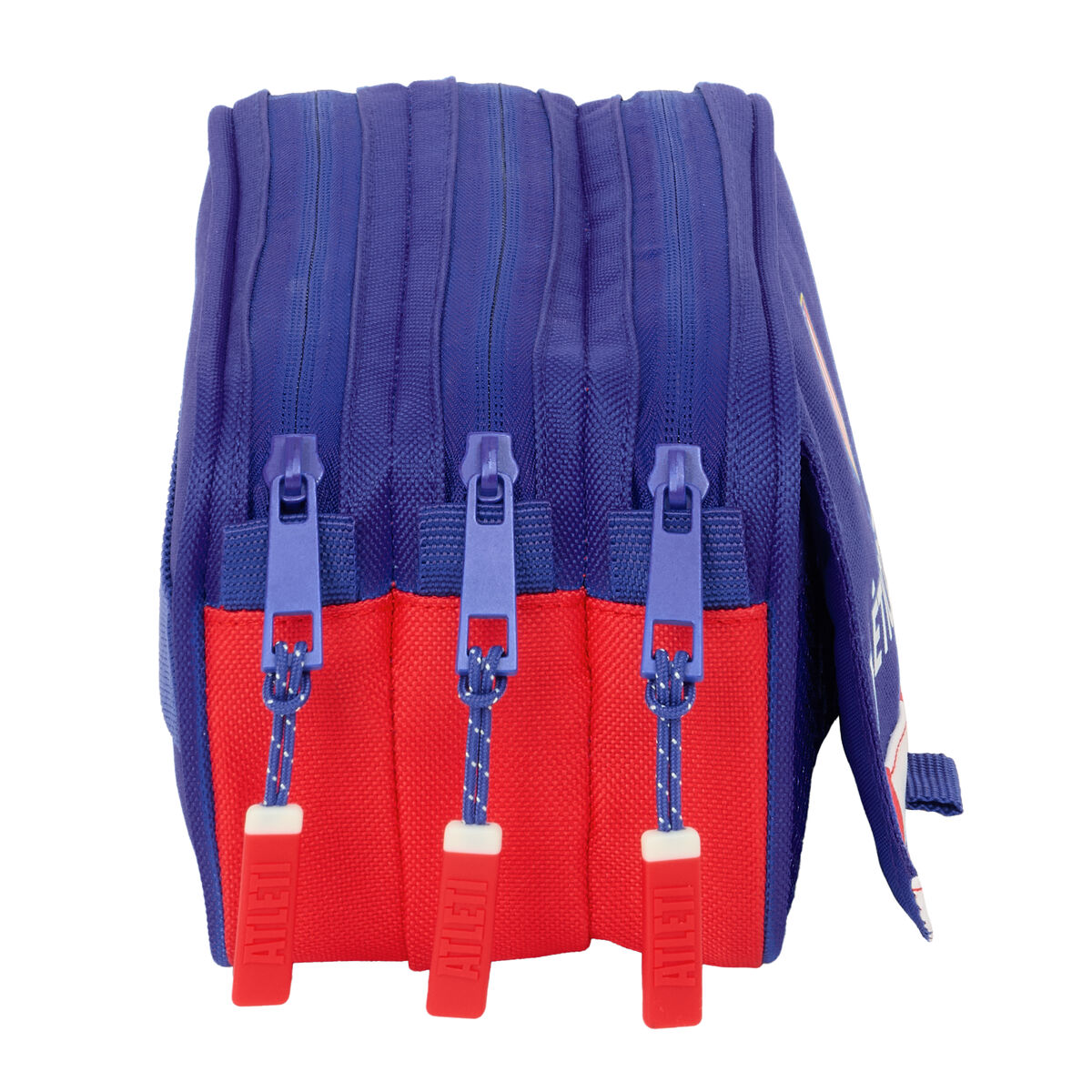 Tredubbel Carry-all Atlético Madrid Blå Vit Röd 21,5 x 10 x 8 cm - 3