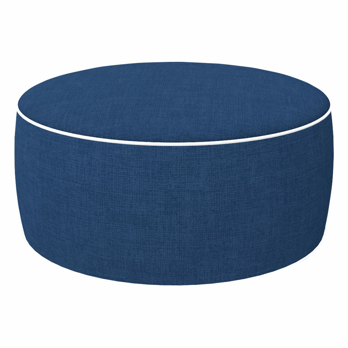 Uppblåsbar puff Aktive Marinblå Klassiskt 53 x 23 x 53 cm (4 antal) - 2