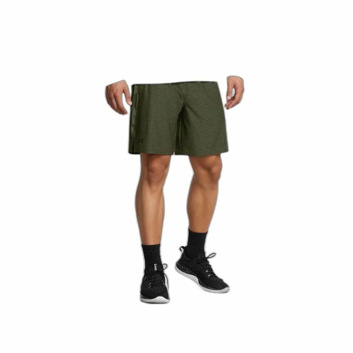 Sportshorts för män Under Armour Tech Vent Oliv - 3