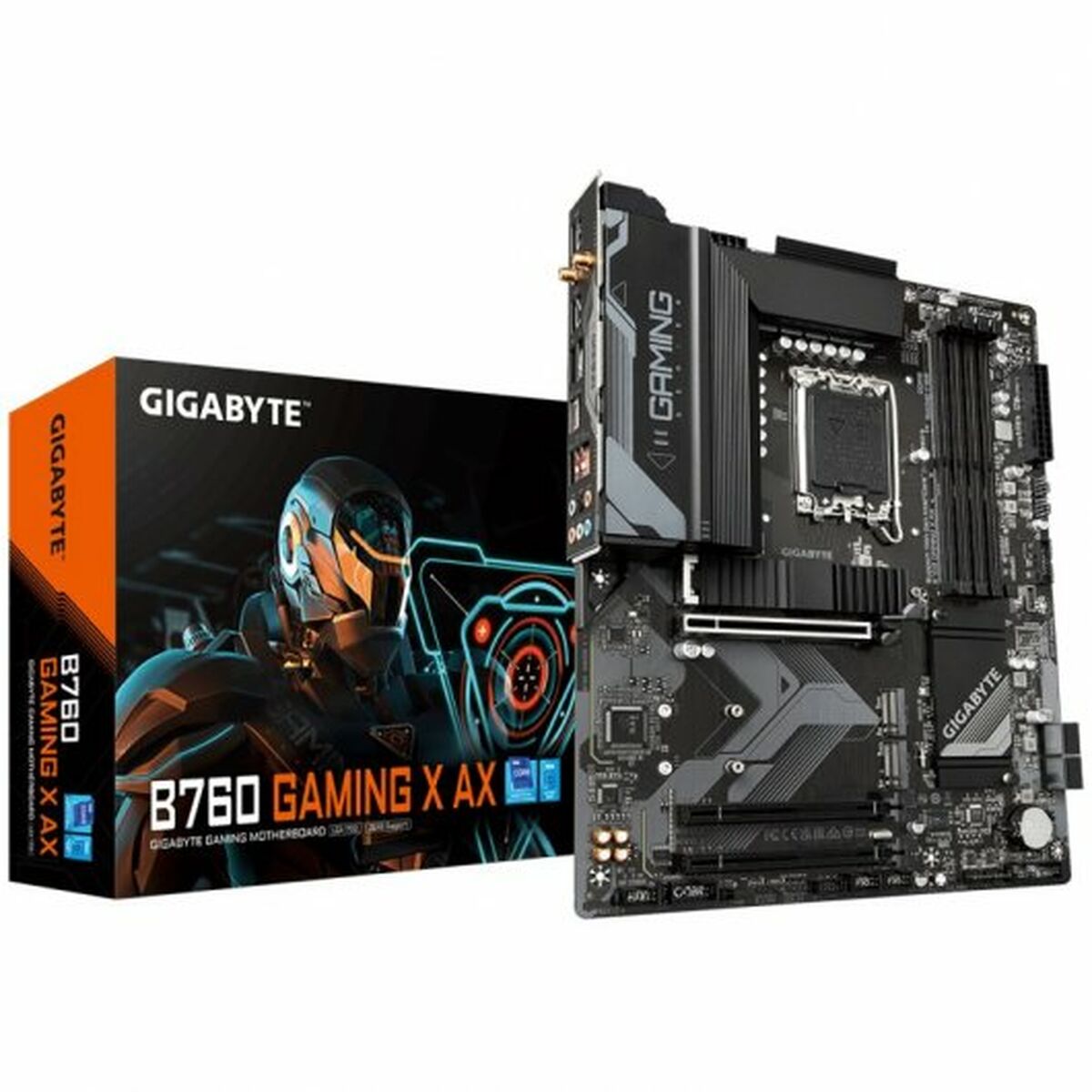 Moderkort Gigabyte B760 GAMING X AX INTEL B760 EXPRESS LGA 1700