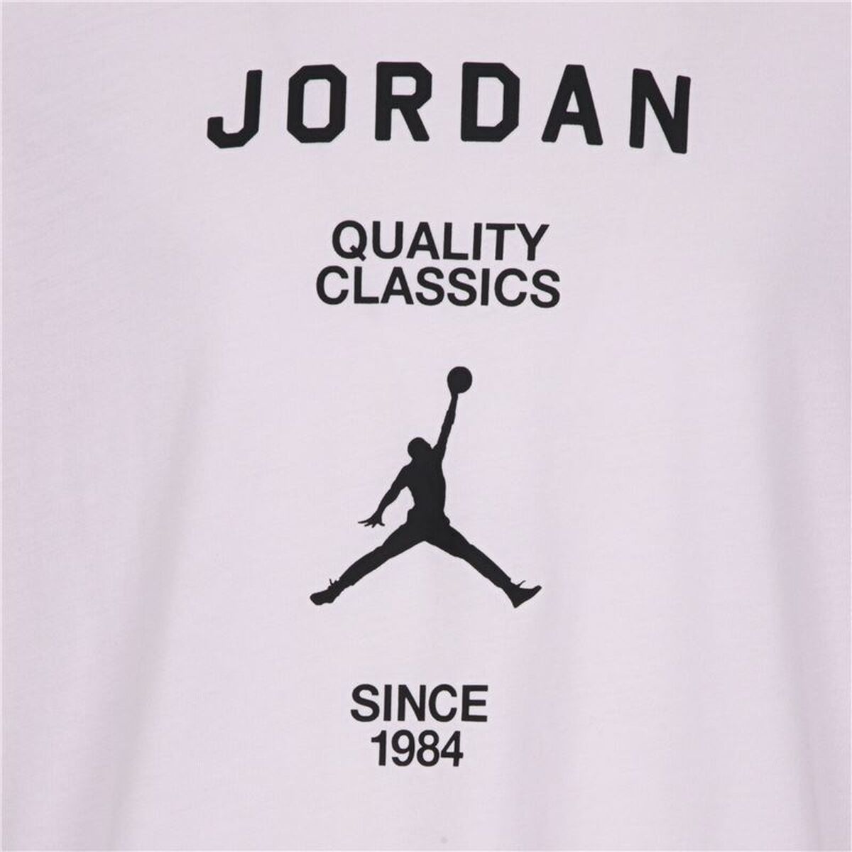 Barn T-shirt med kortärm Jordan Jdg W J Ss Gf Gfx Svart Rosa - 3