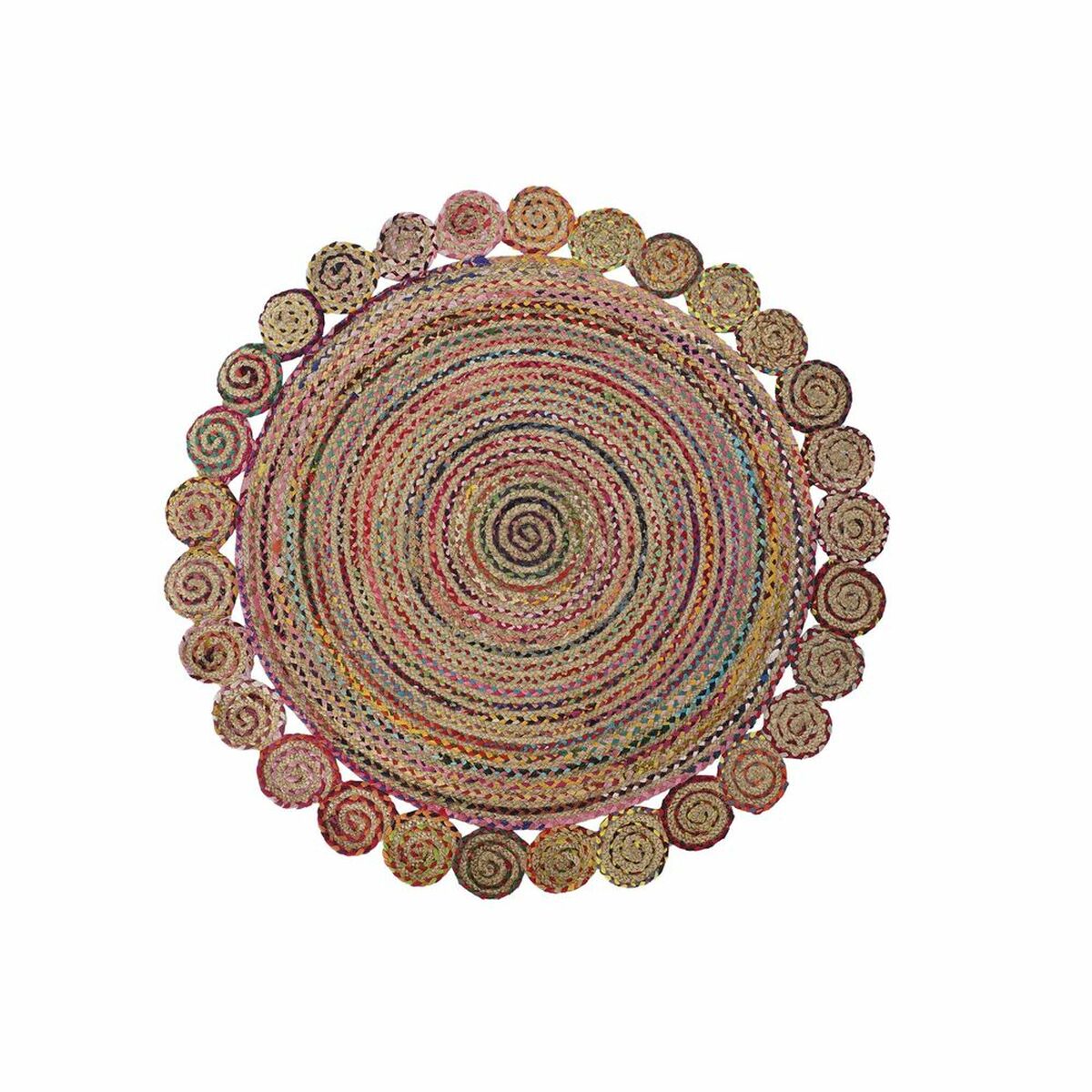 Matta DKD Home Decor Multicolour Arab (200 x 200 x 1 cm) - 9