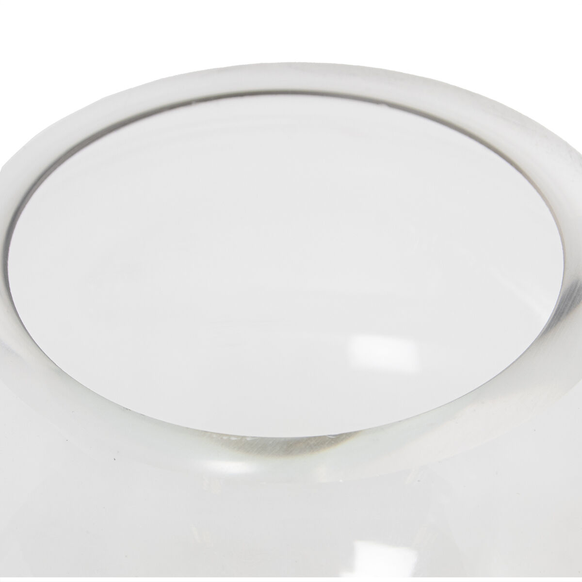 Vas Alexandra House Living Transparent Gyllene Glas 15 x 15 cm Ljusstakar - 3