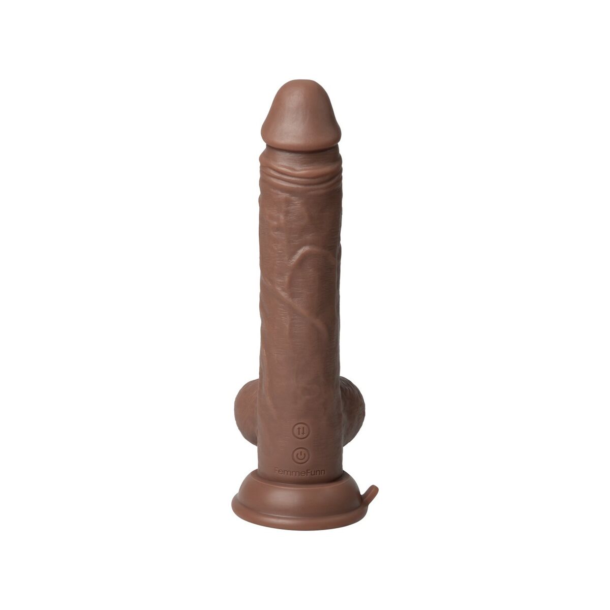 Realistisk dildo FemmeFunn Brun - 5