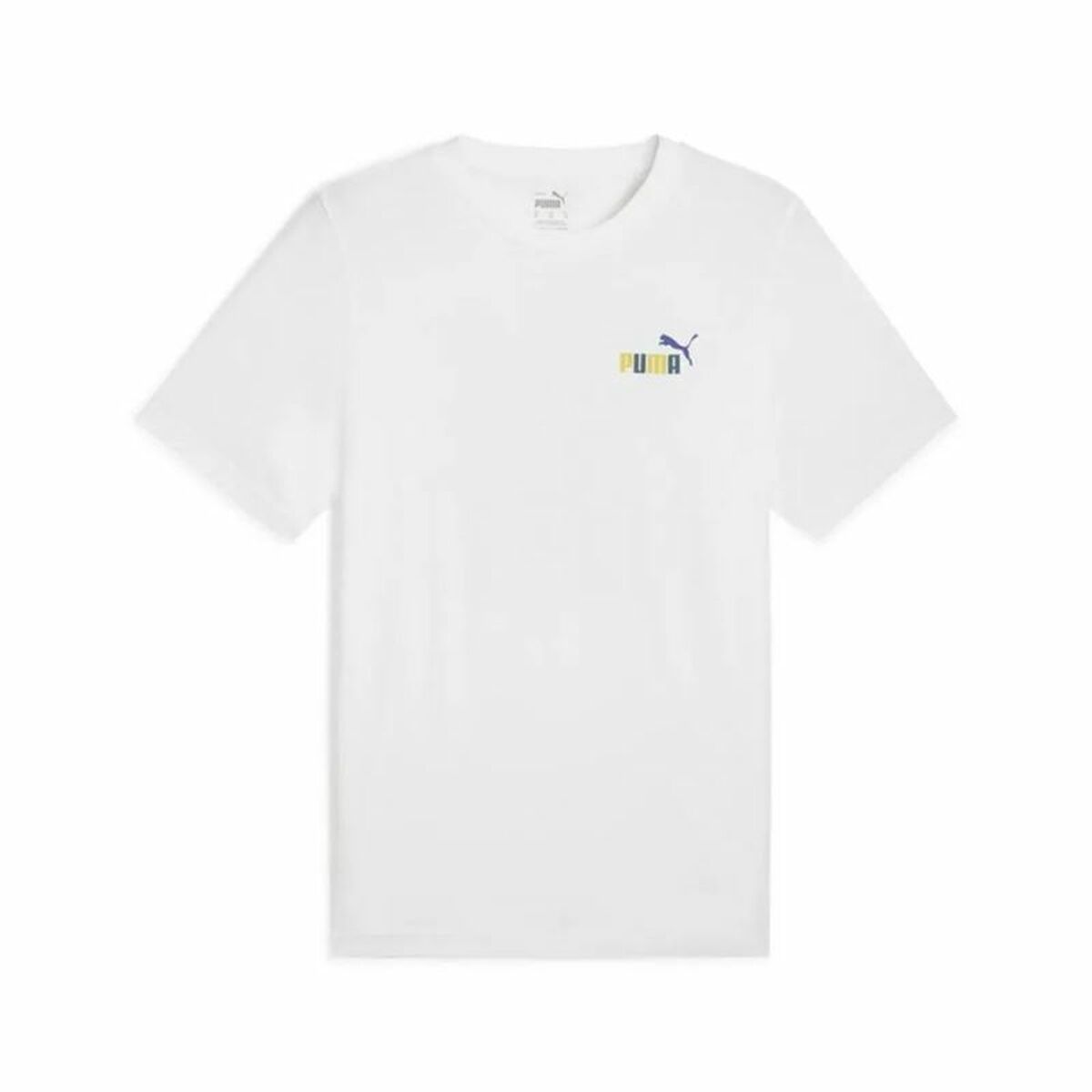 T-shirt med kortärm Herr Puma Graphics Puma Sports Club Vit