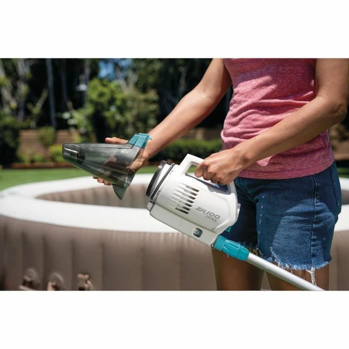 Pooldammsugare Intex ZR100 274 x 19 x 11 cm - 4