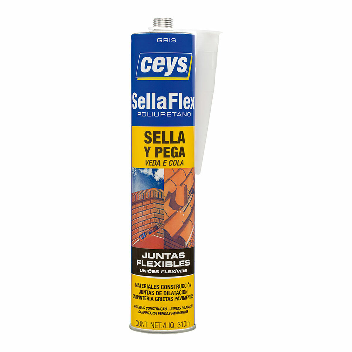 Förseglare/självhäftning Ceys Sellaflex Grå 310 ml - 2
