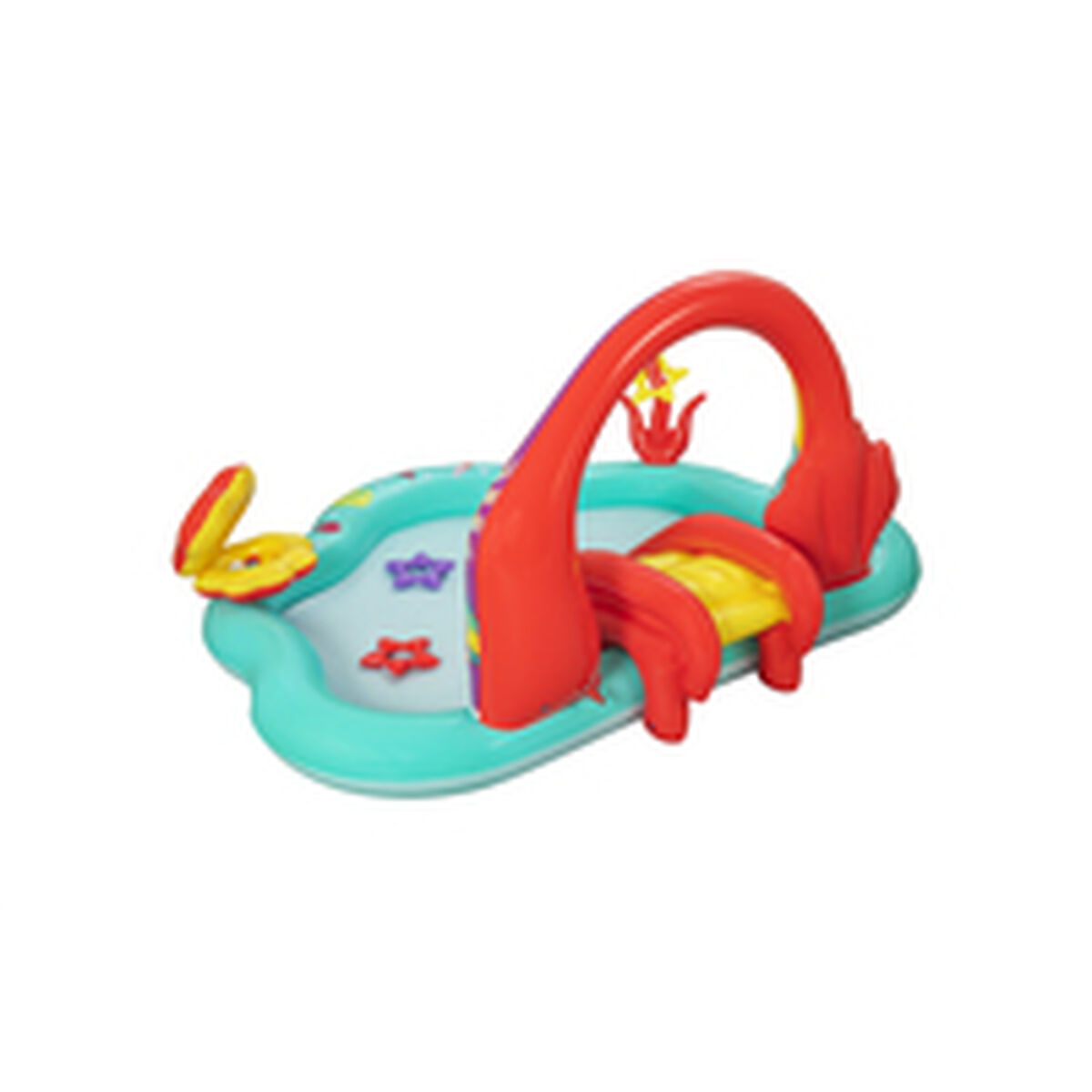 Bestway Uppblåsbar Pool Leksakspark Disney Sjöjungfrun 221x193x117cm +2 År Trädgård 91097 - 13