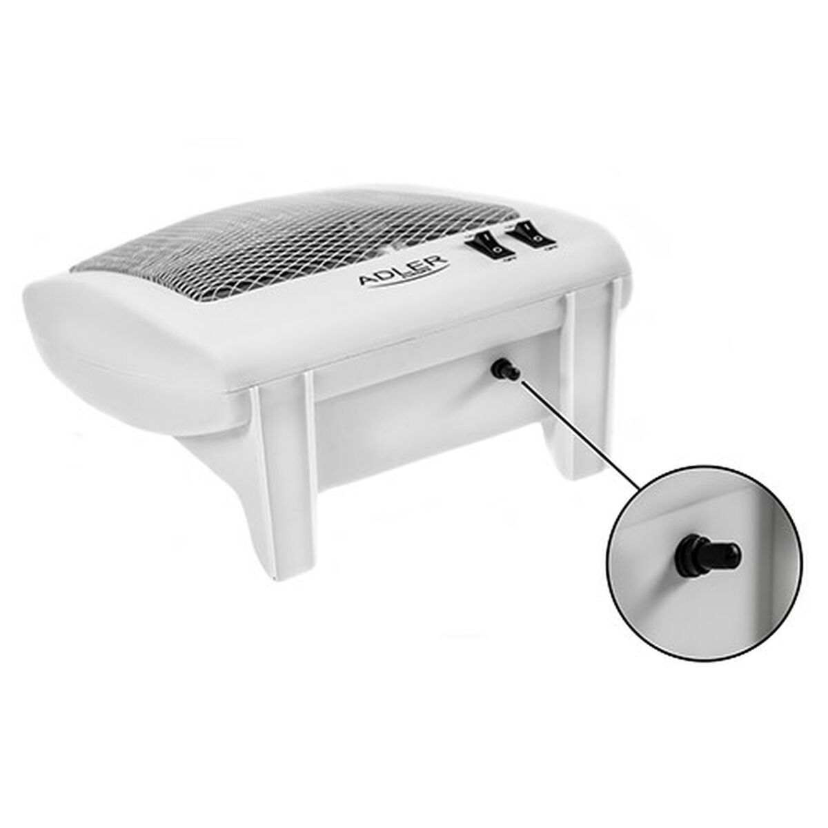 Värmeelement Adler AD 7709 Vit 800 W - 7