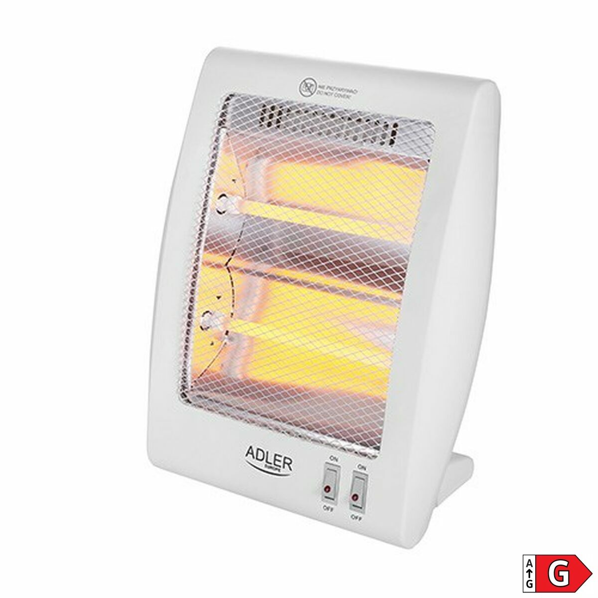 Värmeelement Adler AD 7709 Vit 800 W - 2
