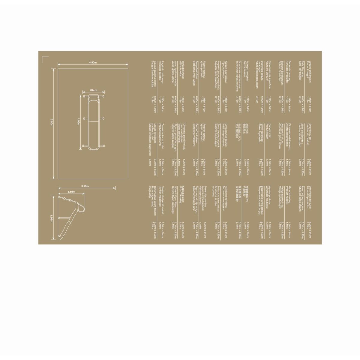 Poolrutschkana Intex 84 x 119 x 196 cm - 3