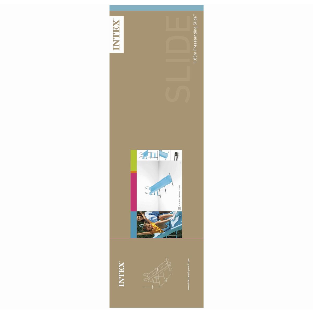 Poolrutschkana Intex 84 x 119 x 196 cm - 7