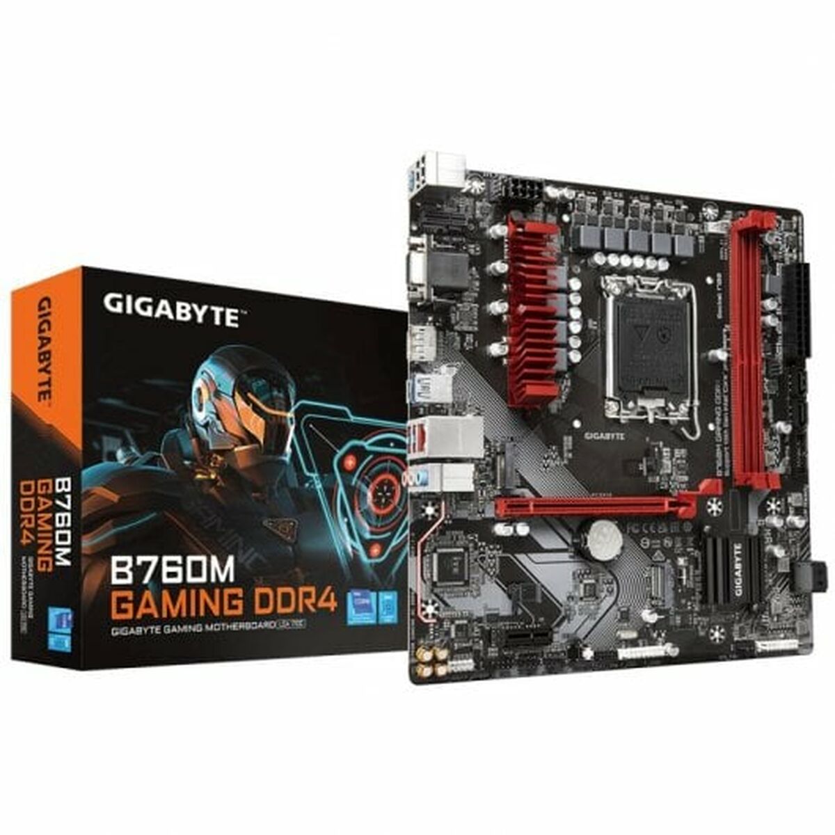Moderkort Gigabyte B760M GAMING DDR4 INTEL B760 EXPRESS LGA 1700 - 3
