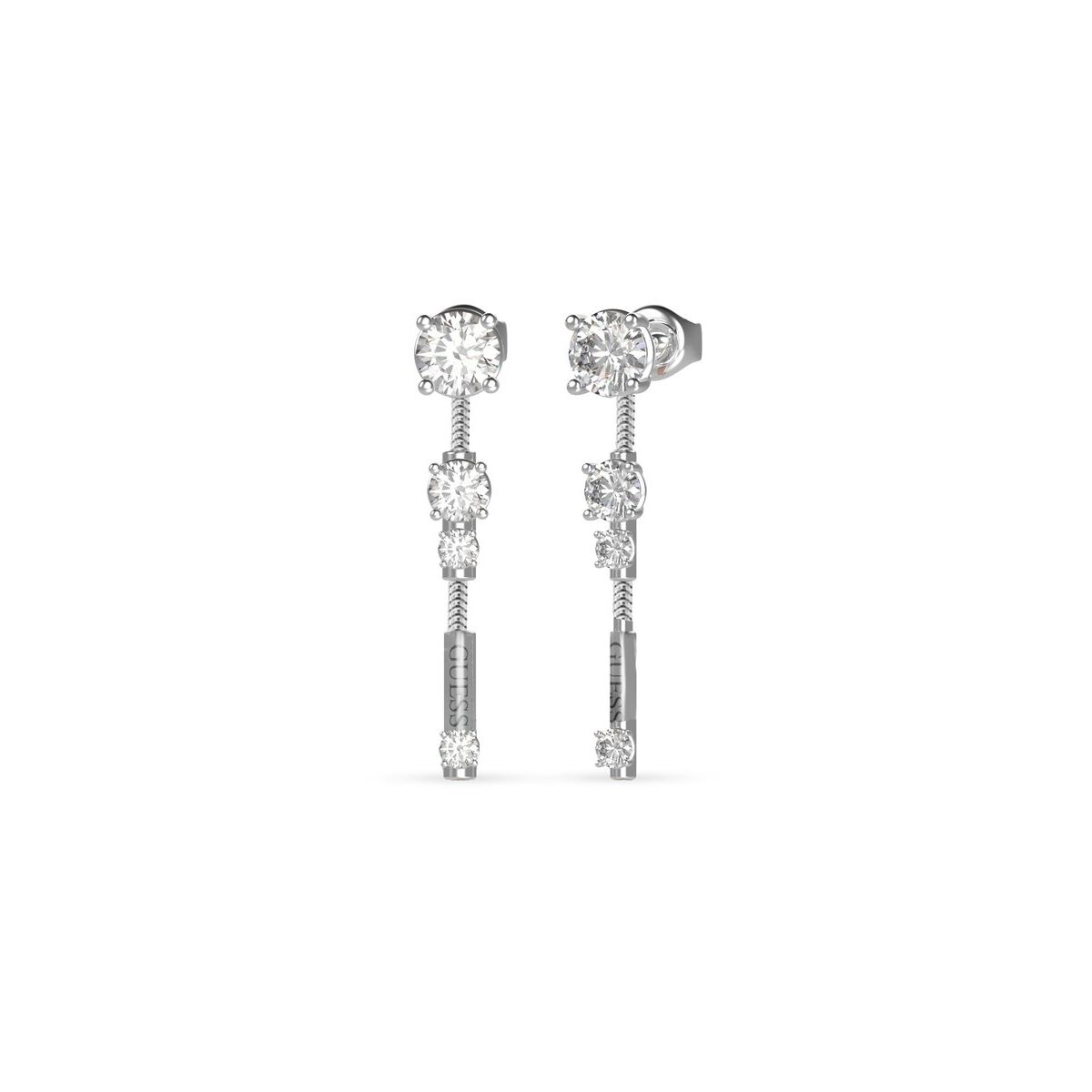 Dam örhängen Guess JUBE01403JWRHT-U Rostfritt stål 3 cm
