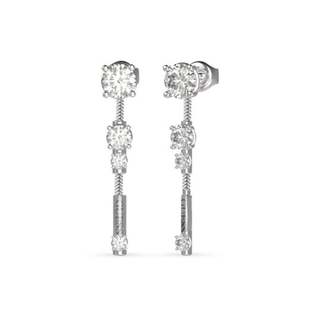 Dam örhängen Guess JUBE01403JWRHT-U Rostfritt stål 3 cm - 3