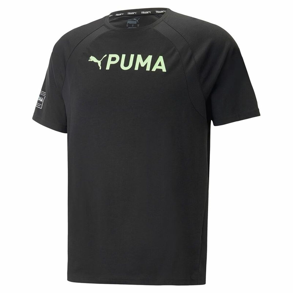 T-shirt med kortärm Herr Puma Ultrabreathe Triblend Svart - 5