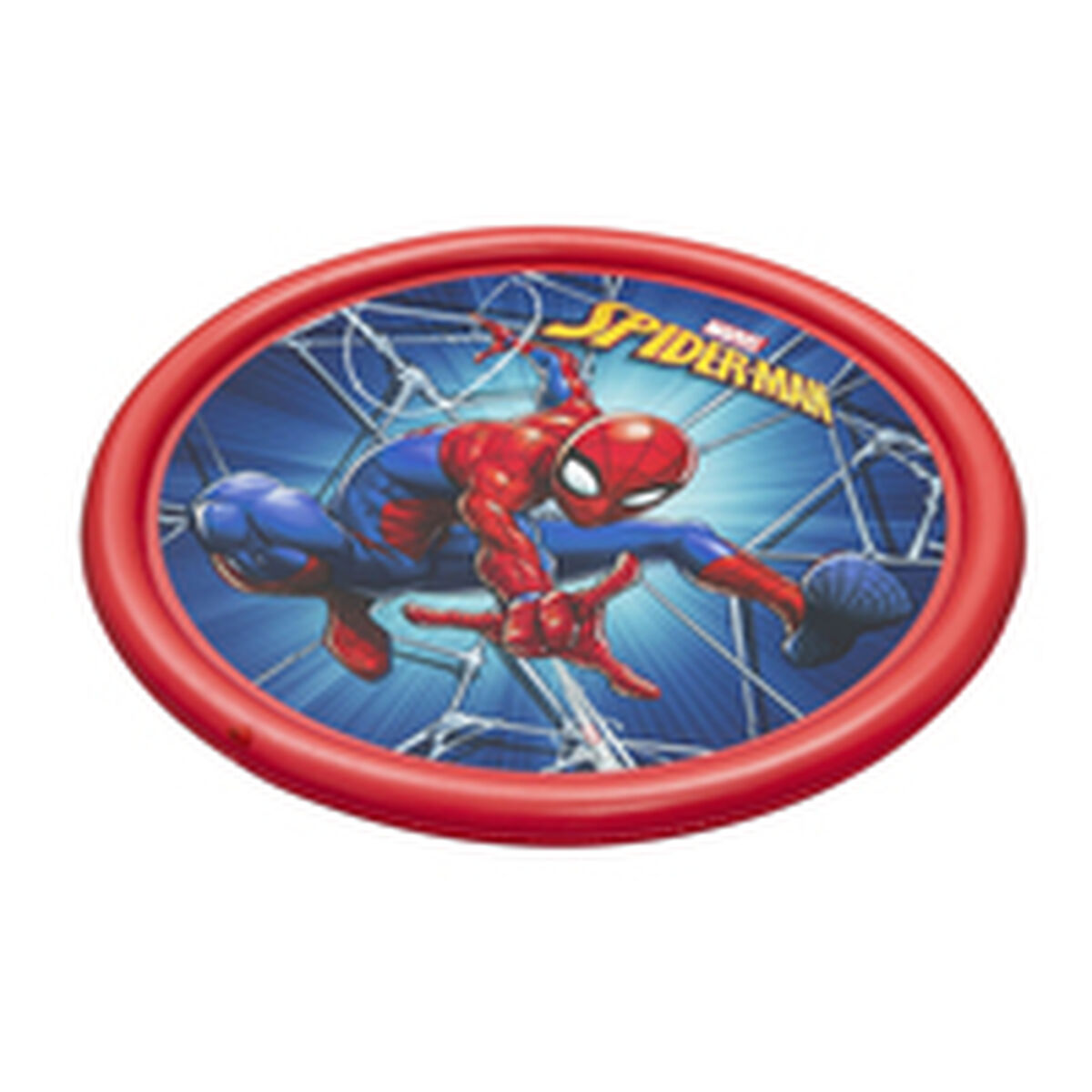 Bestway Spiderman Uppblåsbar Pool med Sprinkler D165 cm +2 År Trädgård 98792 - 13