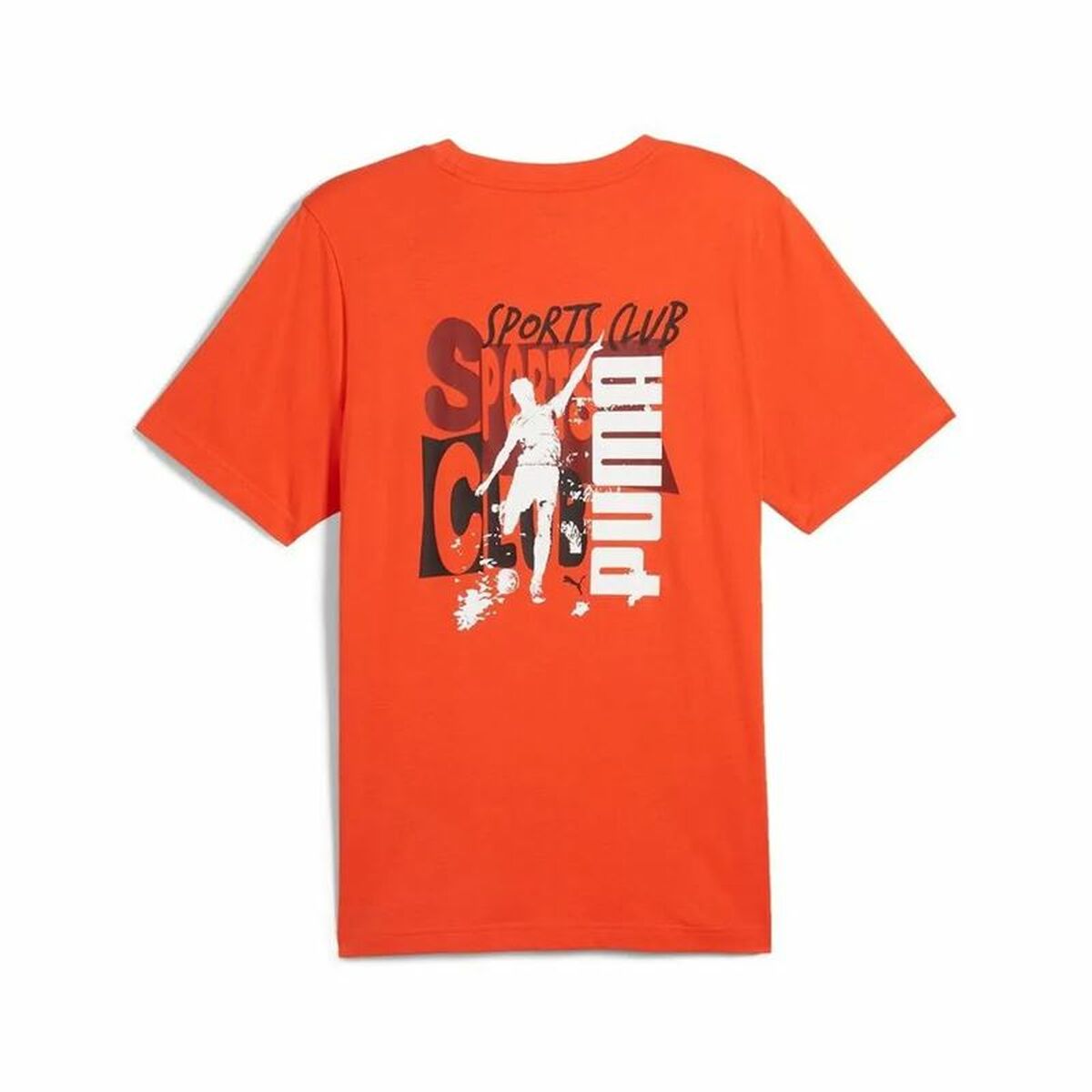 T-shirt med kortärm Herr Puma Graphics Puma Sports Club Orange - 2