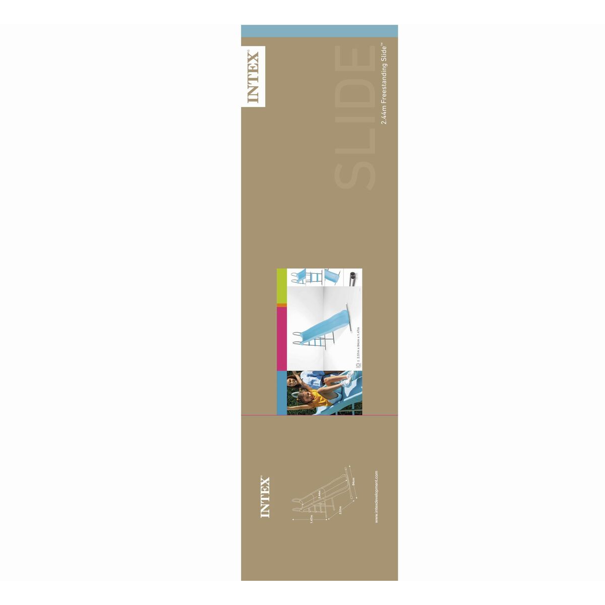 Poolrutschkana Intex 84 x 147 x 251 cm - 6