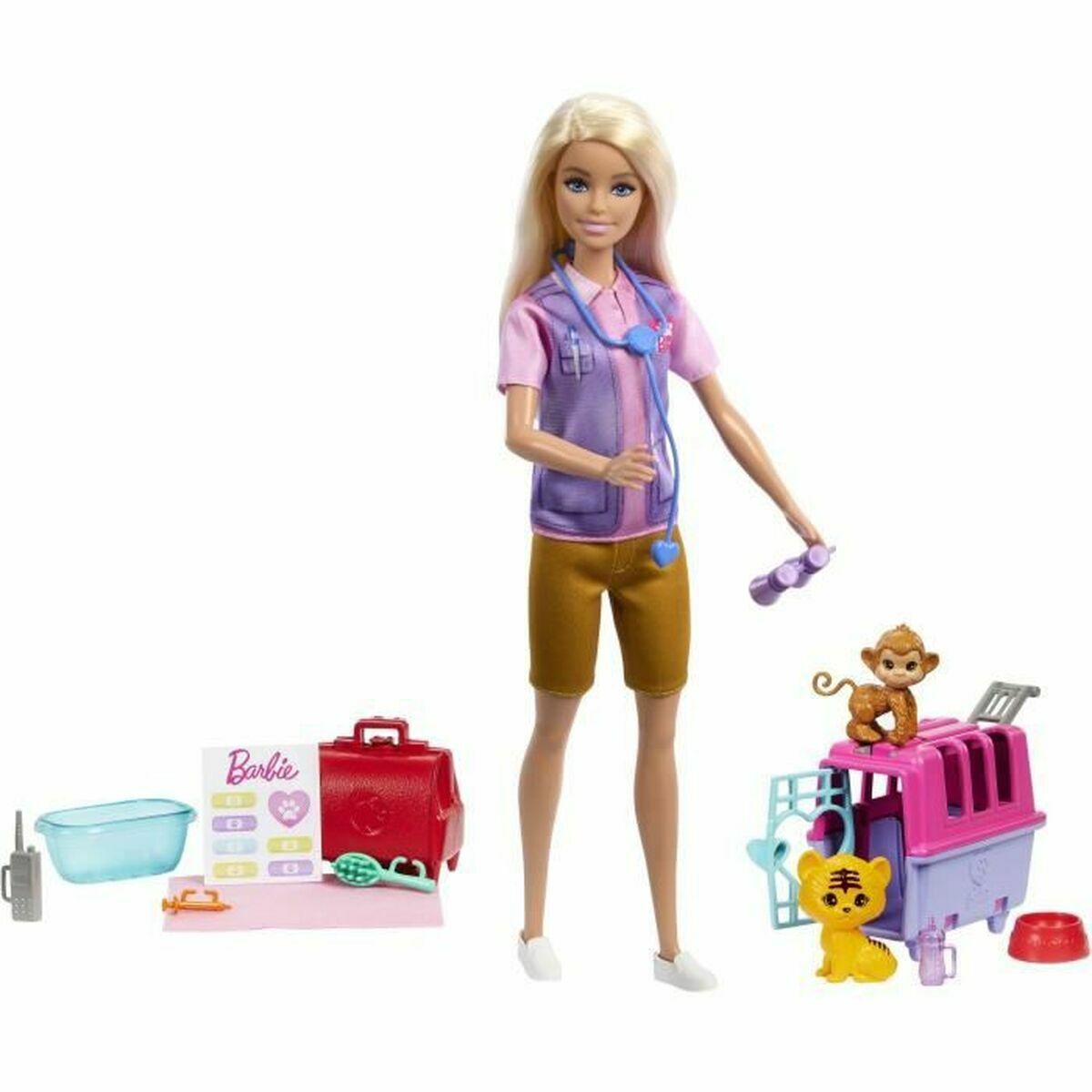 Docka Mattel Multicolour (18 Delar) - 2