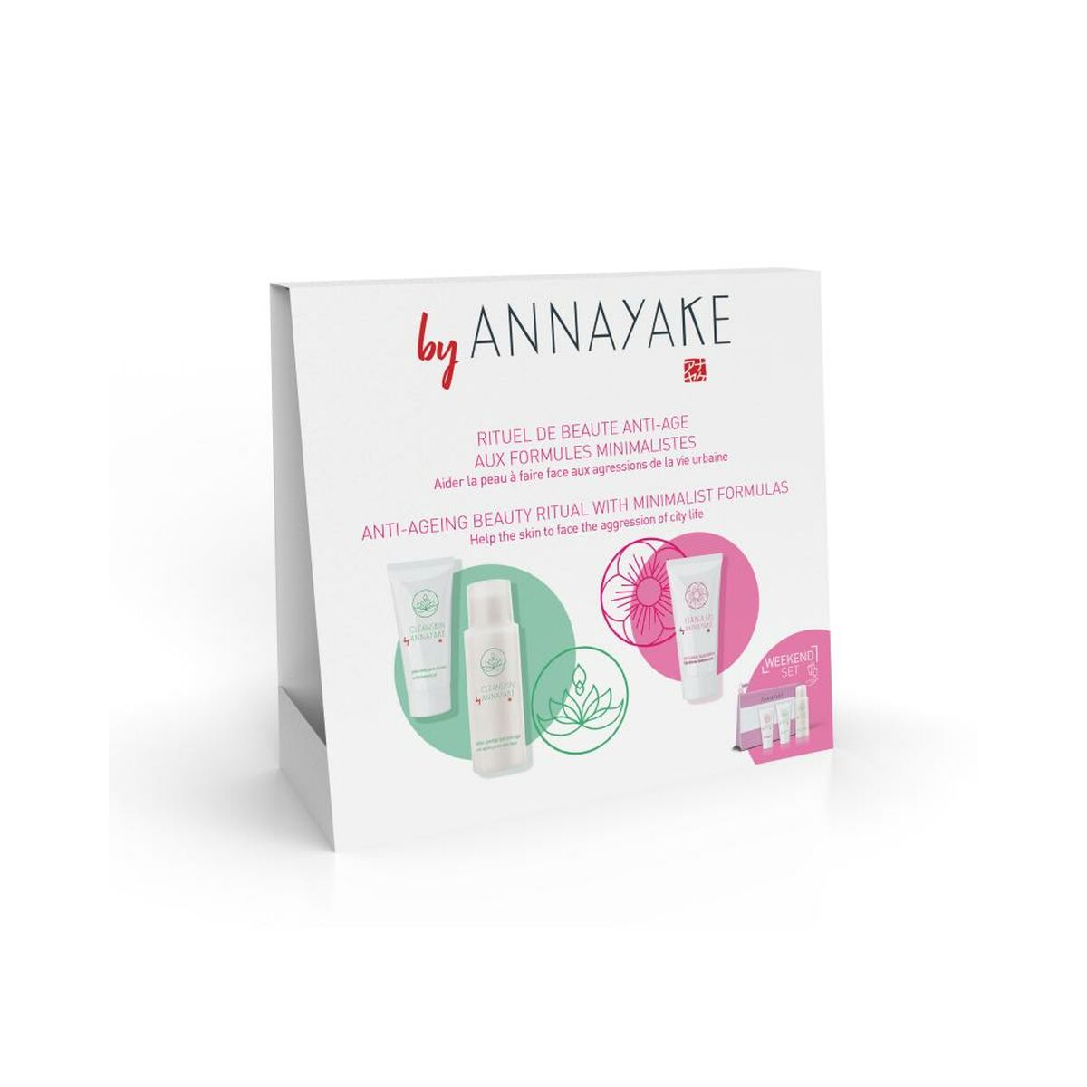 Unisex skönhetsset Annayake Hanami 3 Delar - 2