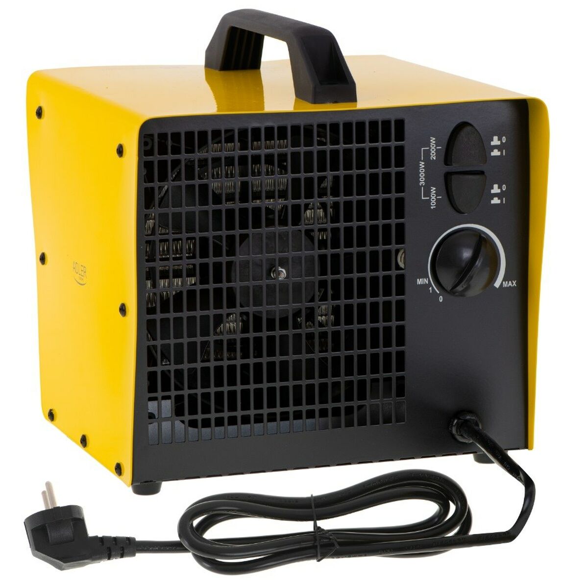 Bärbar värmefläkt Adler AD 7740 Gul 3000 W - 5