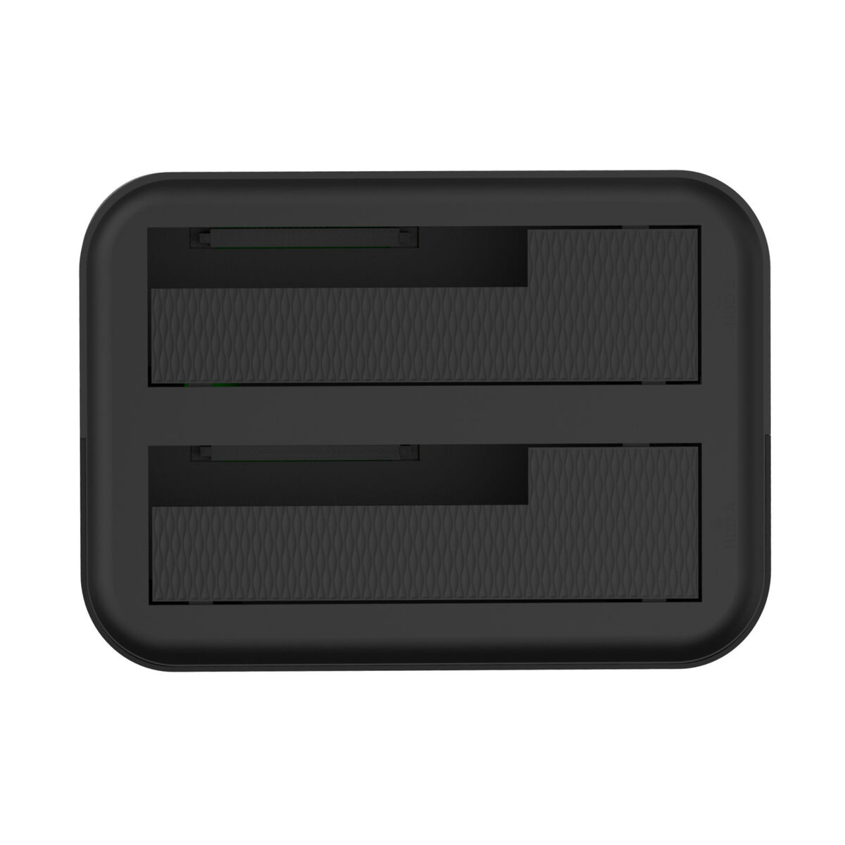 Dual Dockstation Aisens ASDS-D01B Svart - 3