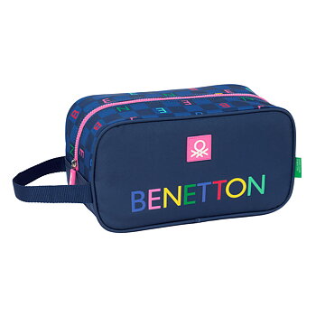 Skoförvaring Benetton Damero Marinblå 29 x 15 x 14 cm