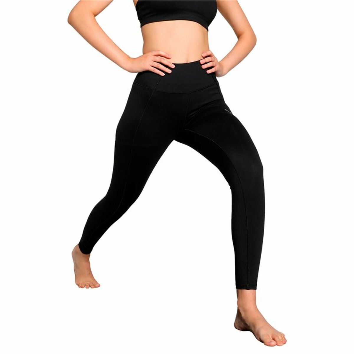 Sport-leggings, Dam Puma STUDIO FOUNDATION HW Svart - 3