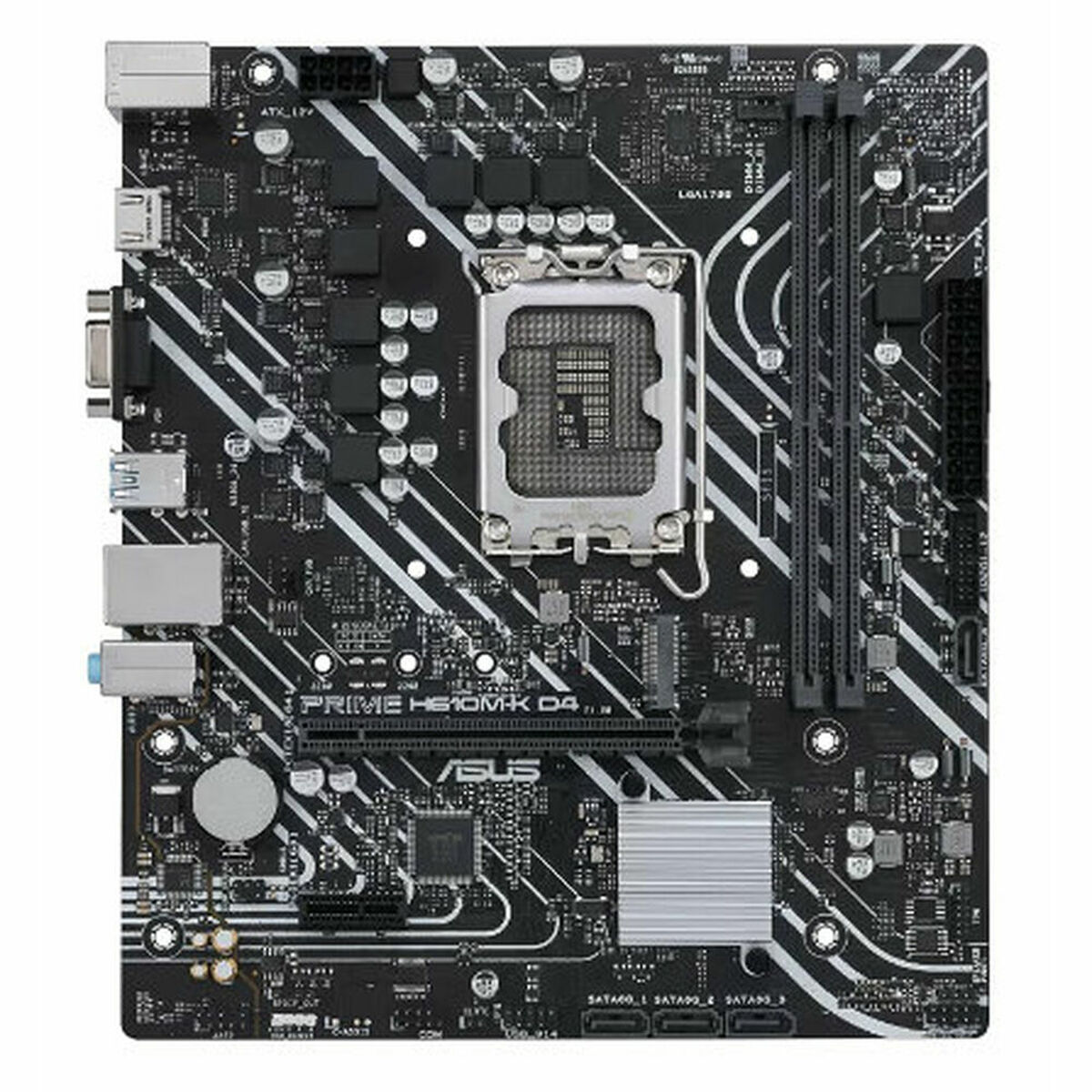 Moderkort Asus PRIME H610M-K D4 H610 LGA 1700