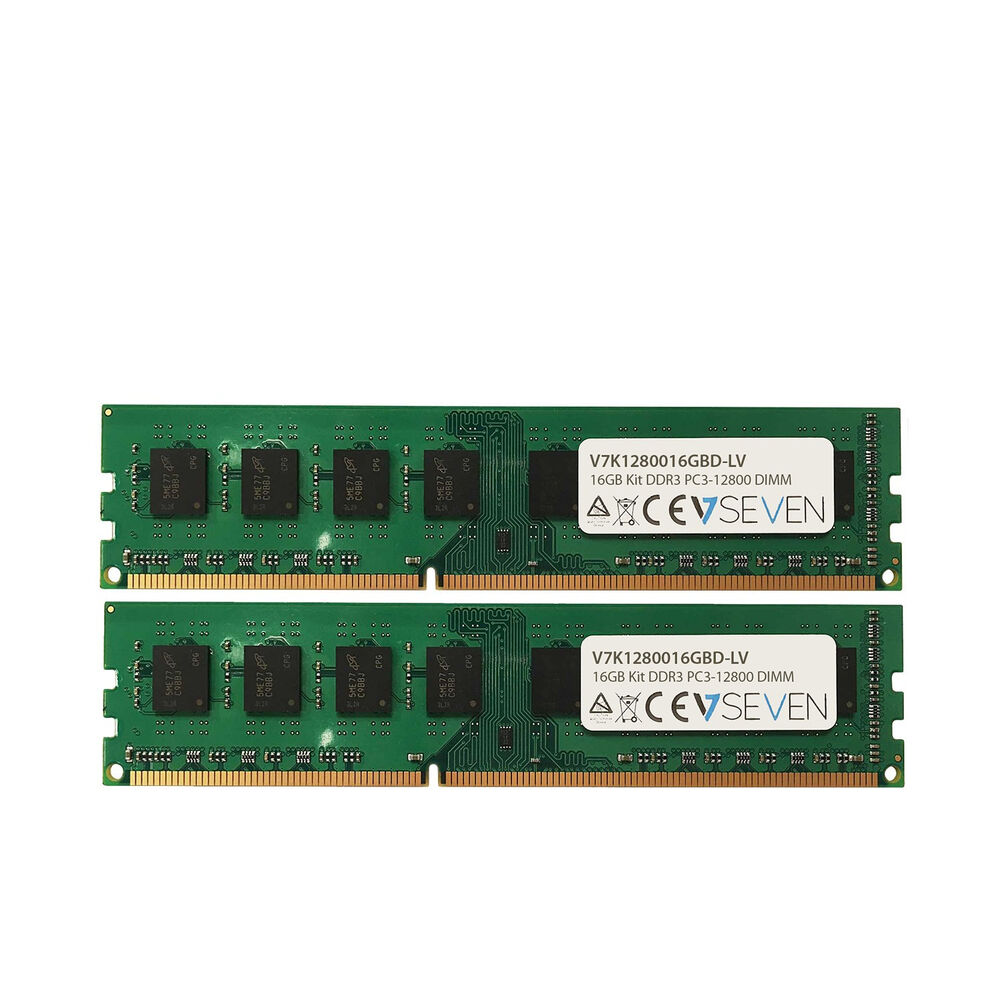 RAM-minne V7 V7K1280016GBD-LV 16 GB CL5 DDR3 1600 mHz