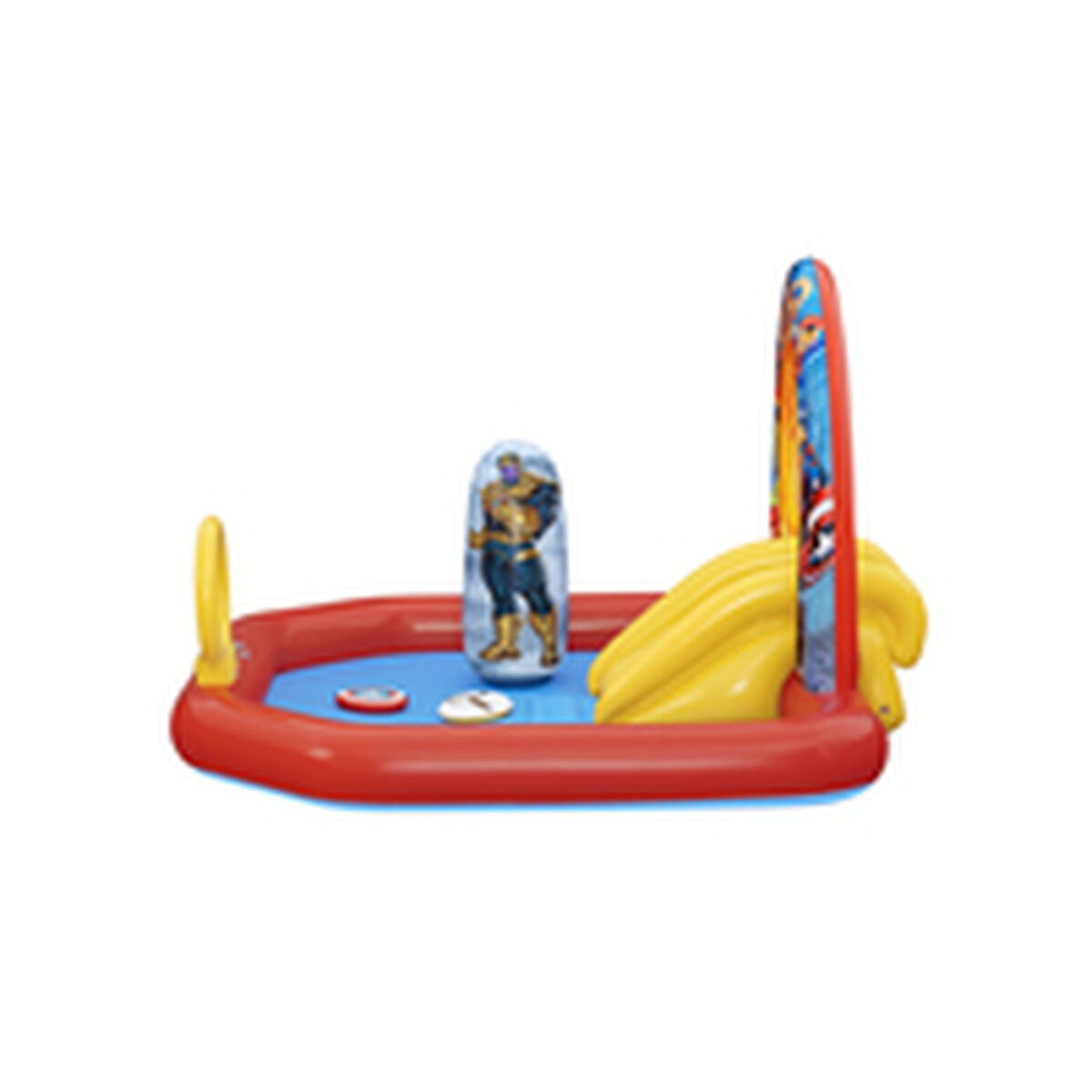 Bestway Inflatable Pool Leksakspark Avengers 211x198x125 cm +2 År Trädgård 98800 - 7
