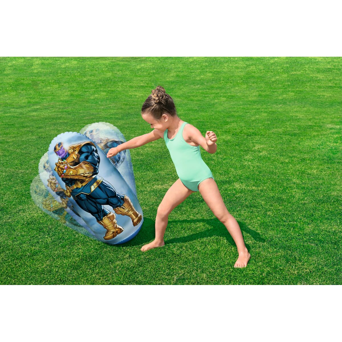 Bestway Inflatable Pool Leksakspark Avengers 211x198x125 cm +2 År Trädgård 98800 - 14