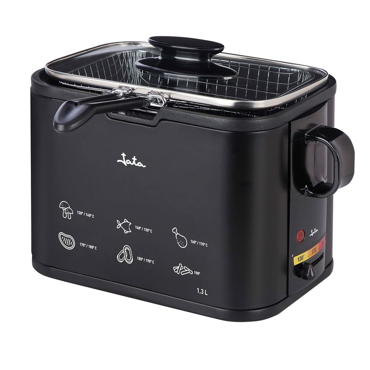 Fritös JATA FR5600 Svart 1000 W 1,3 L - 2