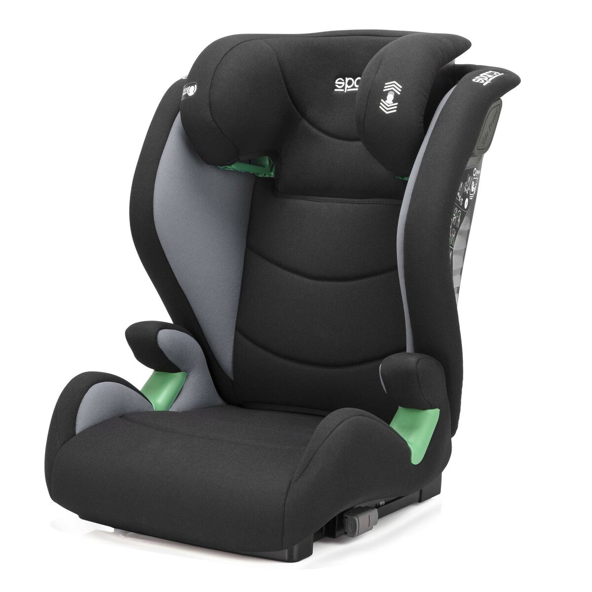 Bilstol Sparco S01928IGR Grå I (9 - 18 kg) Barn 100-150 cm - 2