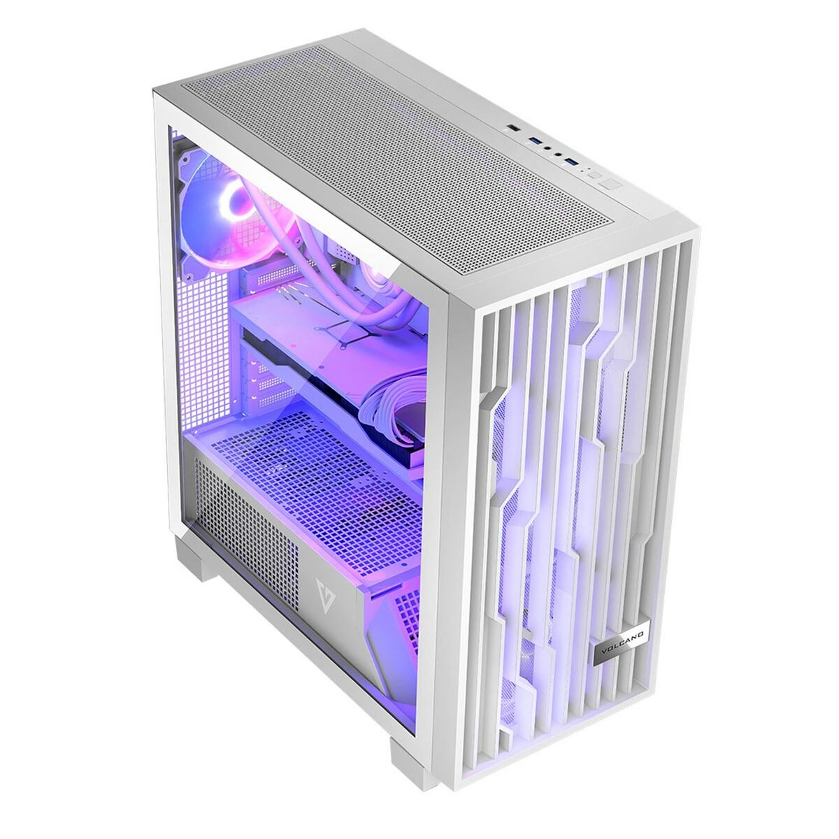 ATX Semitorn Modecom AT-PERUN-4F-ARGB-20-000000-0002 Vit - 4