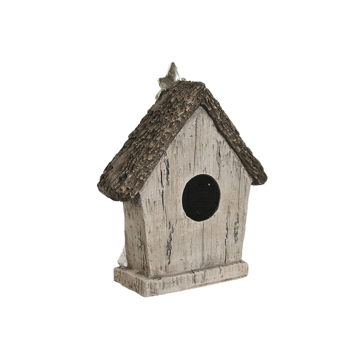 Julkrubba-set Home ESPRIT Grön Grå Magnesium 27,5 x 10,5 x 34,5 cm (2 antal) - 4