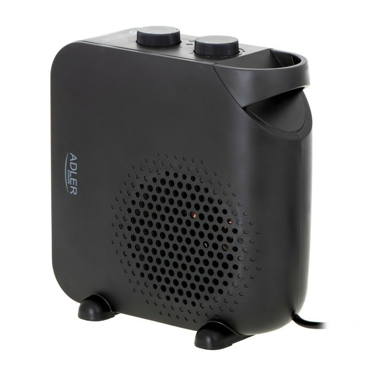 Bärbar värmefläkt Adler AD 7725b Svart 2000 W - 3
