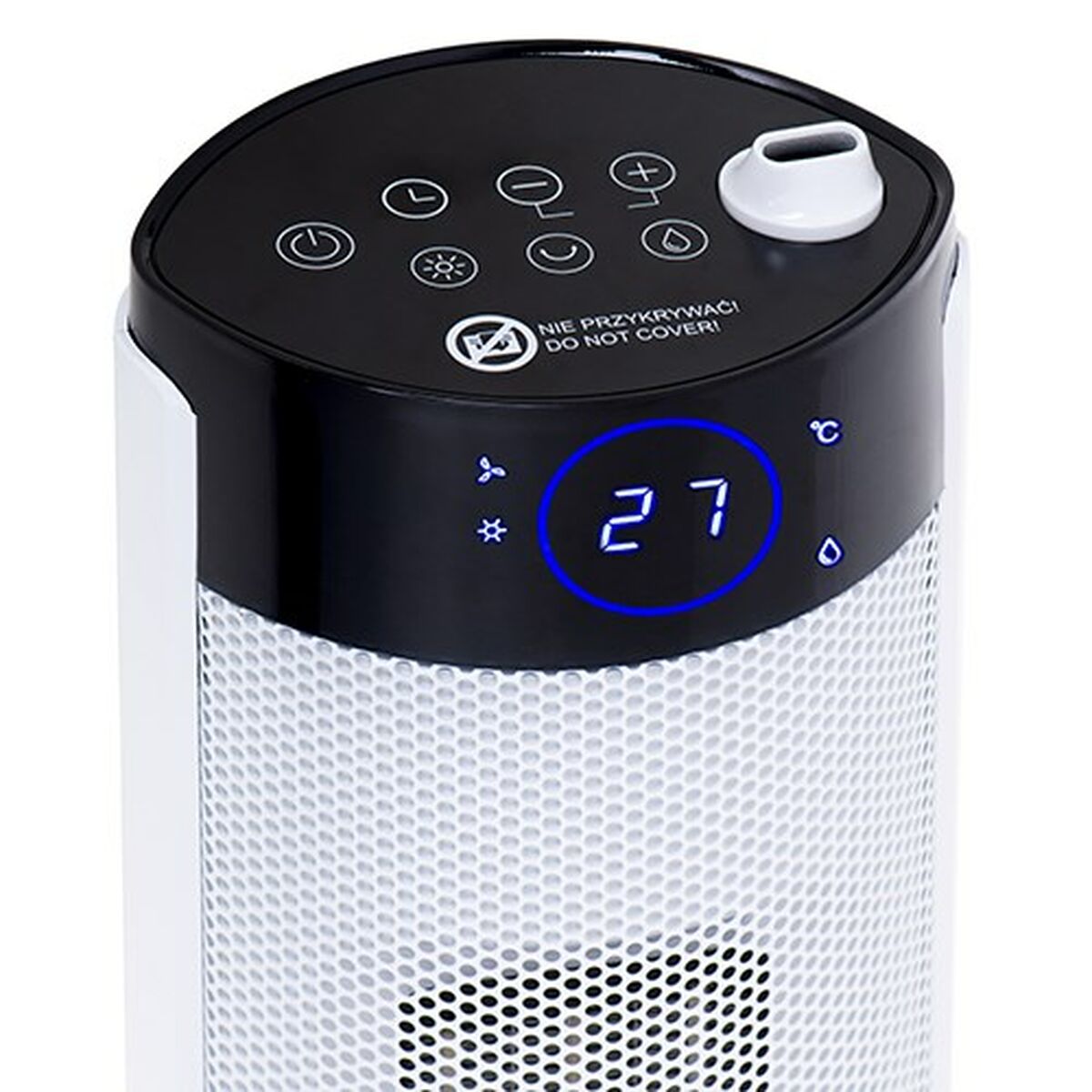 Bärbar värmefläkt Adler AD 7730 Vit 2200 W - 3