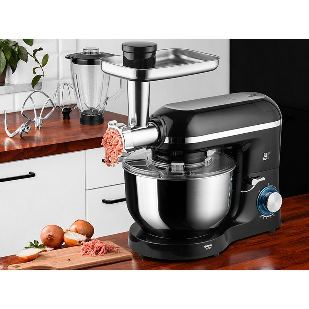 Köksrobot Lafe LAFMIX46072 Svart 1300 W 5 L - 4