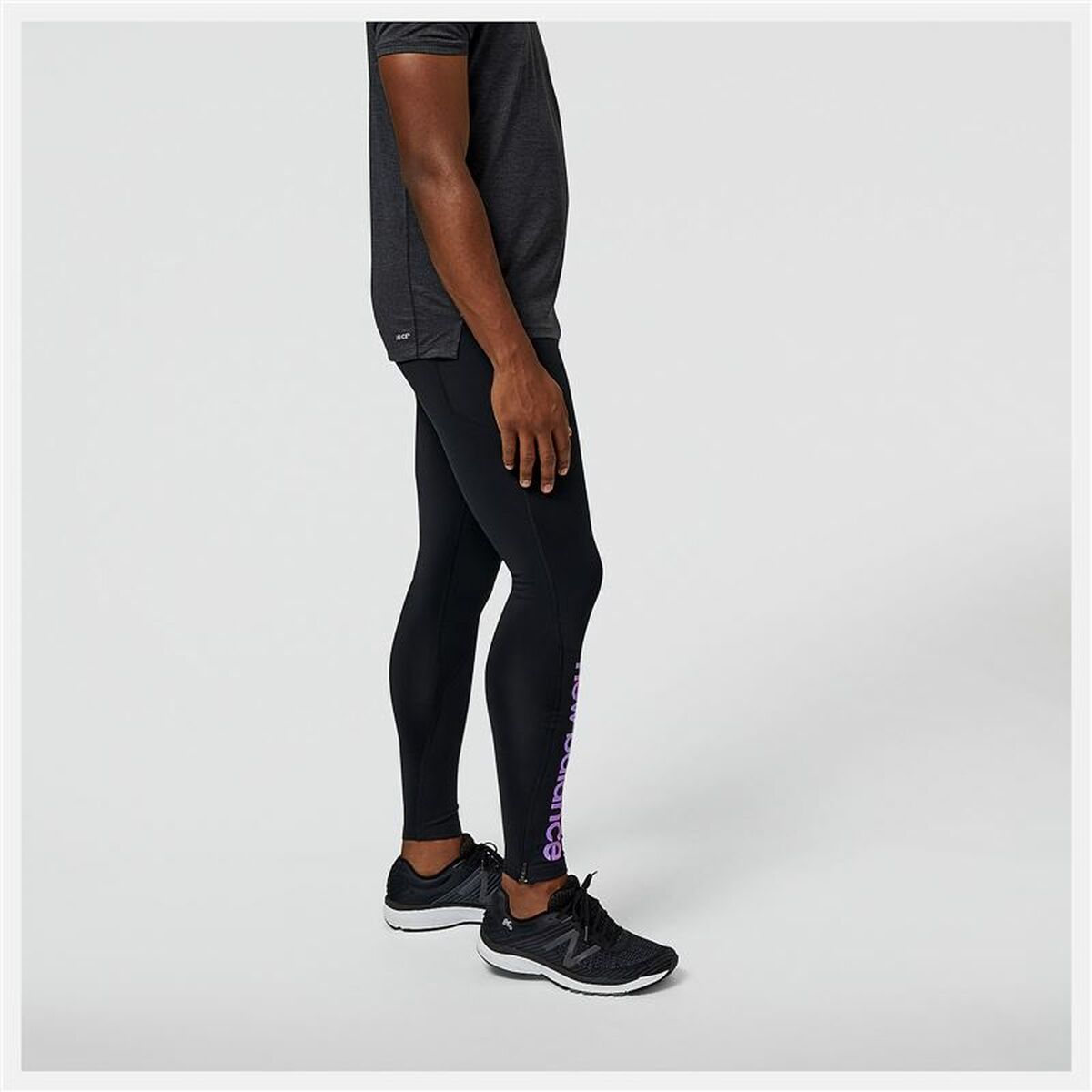 Sportleggings, Herr New Balance Impact Run AT Tight Svart - 3