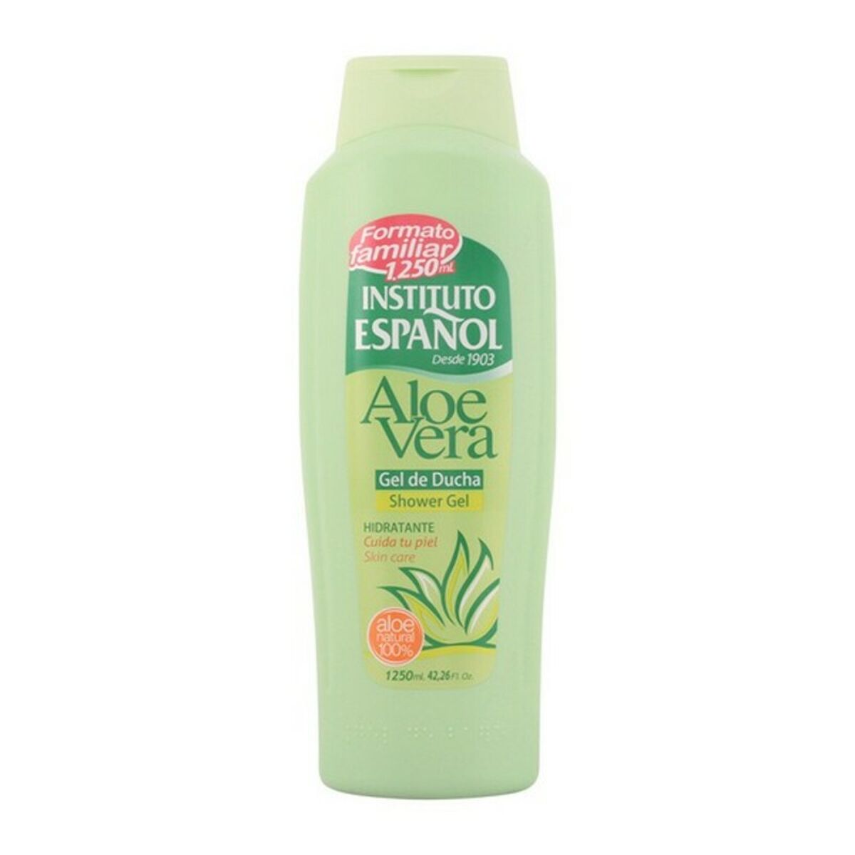 Återfuktande badgel med aloe vera Instituto Español INS12 125 ml
