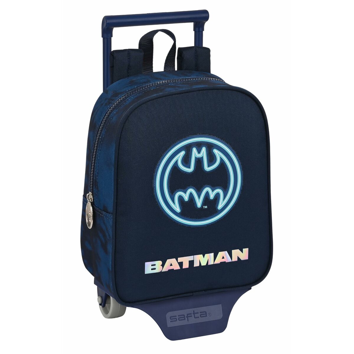 Skolväska med hjul Batman Legendary Marinblå 22 x 27 x 10 cm