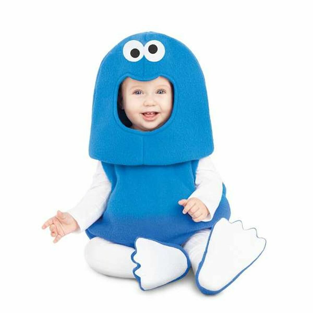 Maskeraddräkt bebis My Other Me Cookie Monster - 13
