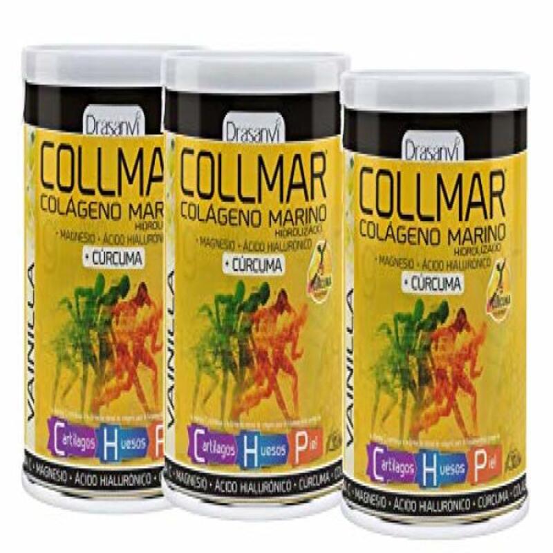 Hydrolyserat marint kollagen Drasanvi Collmar 300 g Gurkmeja - 2