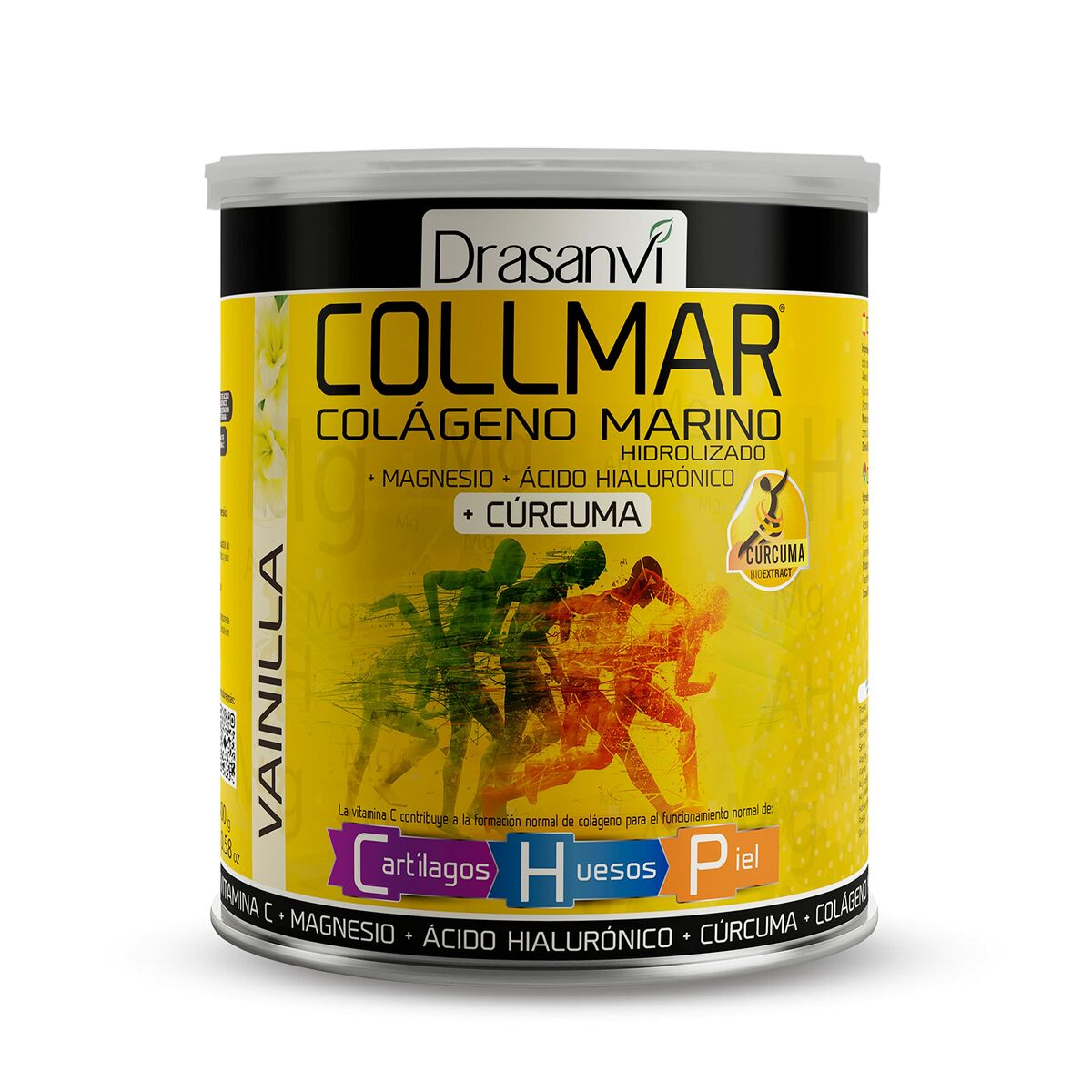 Hydrolyserat marint kollagen Drasanvi Collmar 300 g Gurkmeja - 4