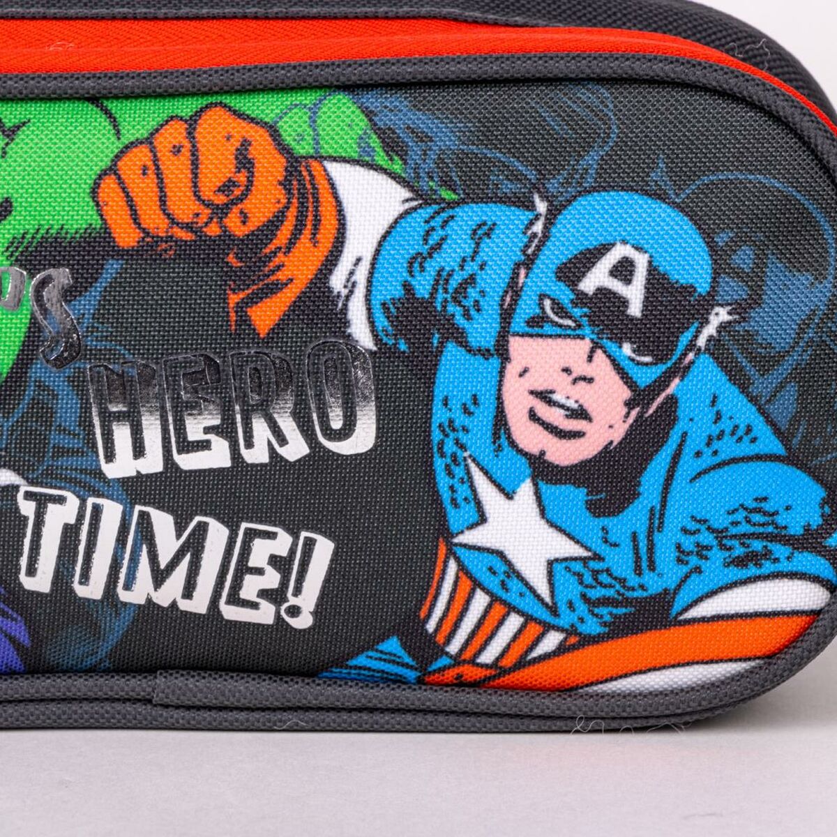 Dubbel bär-allt The Avengers 22,5 x 8 x 10 cm Svart - 2