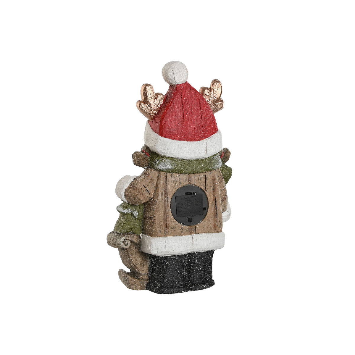 Julgranskula Home ESPRIT Brun Röd 23 x 10,5 x 40 cm (2 antal) - 4